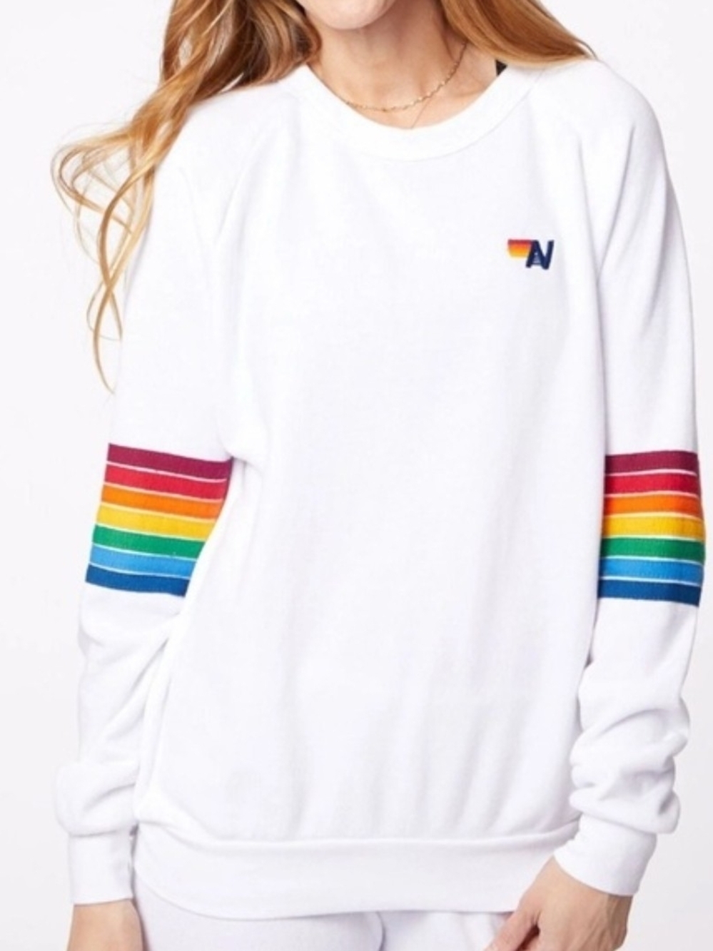 Aviator Nation Rainbow Stitch